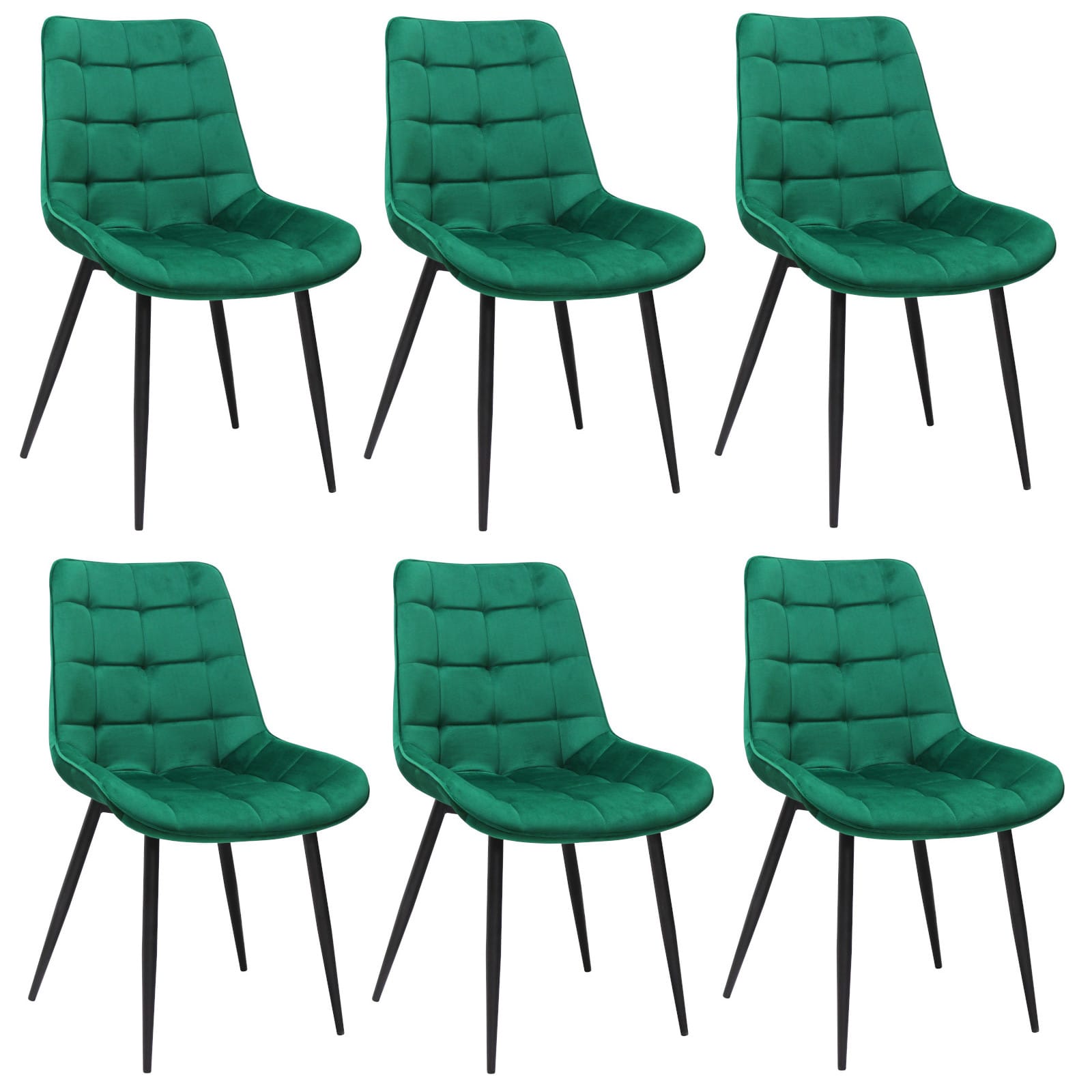 Set mit 6 Stühlen Onix