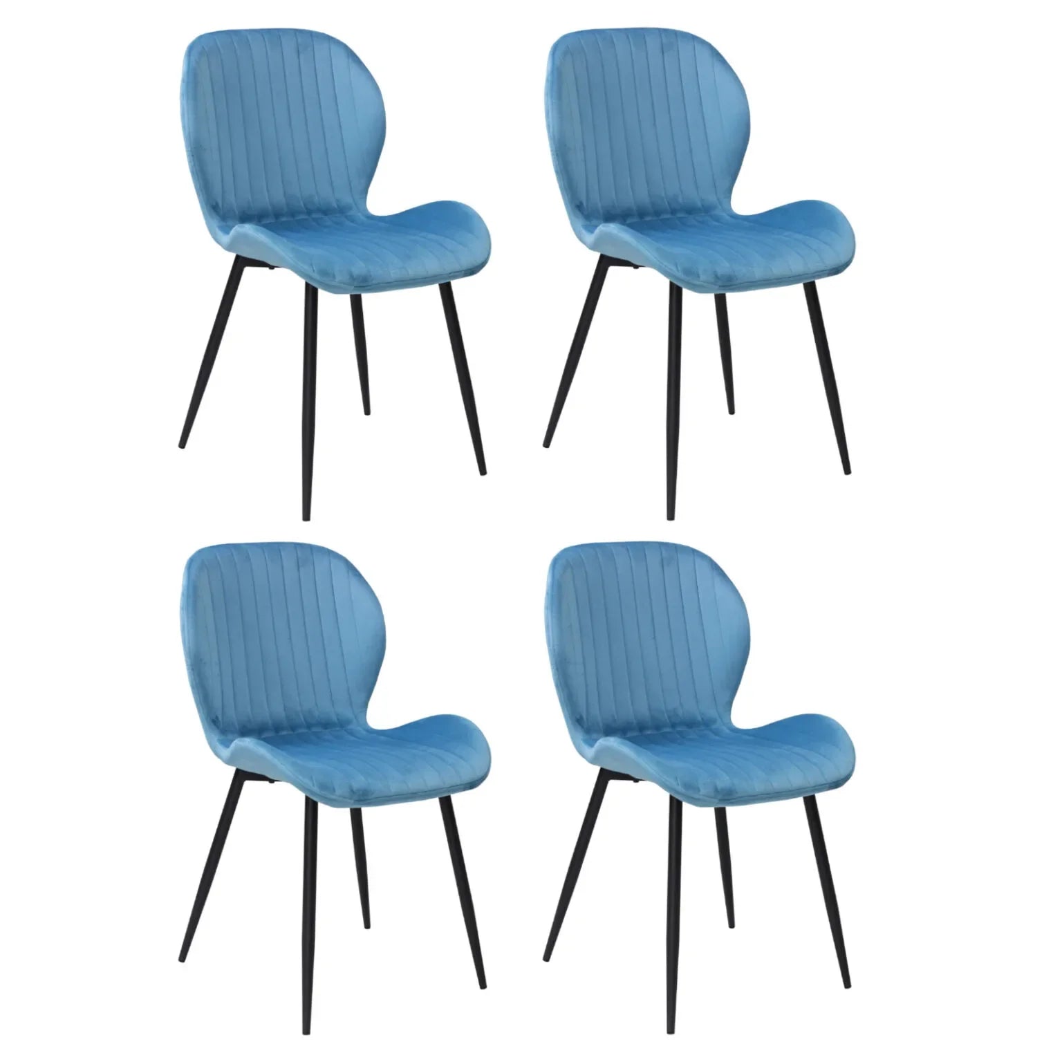 Set mit 4 Estera Stühlen