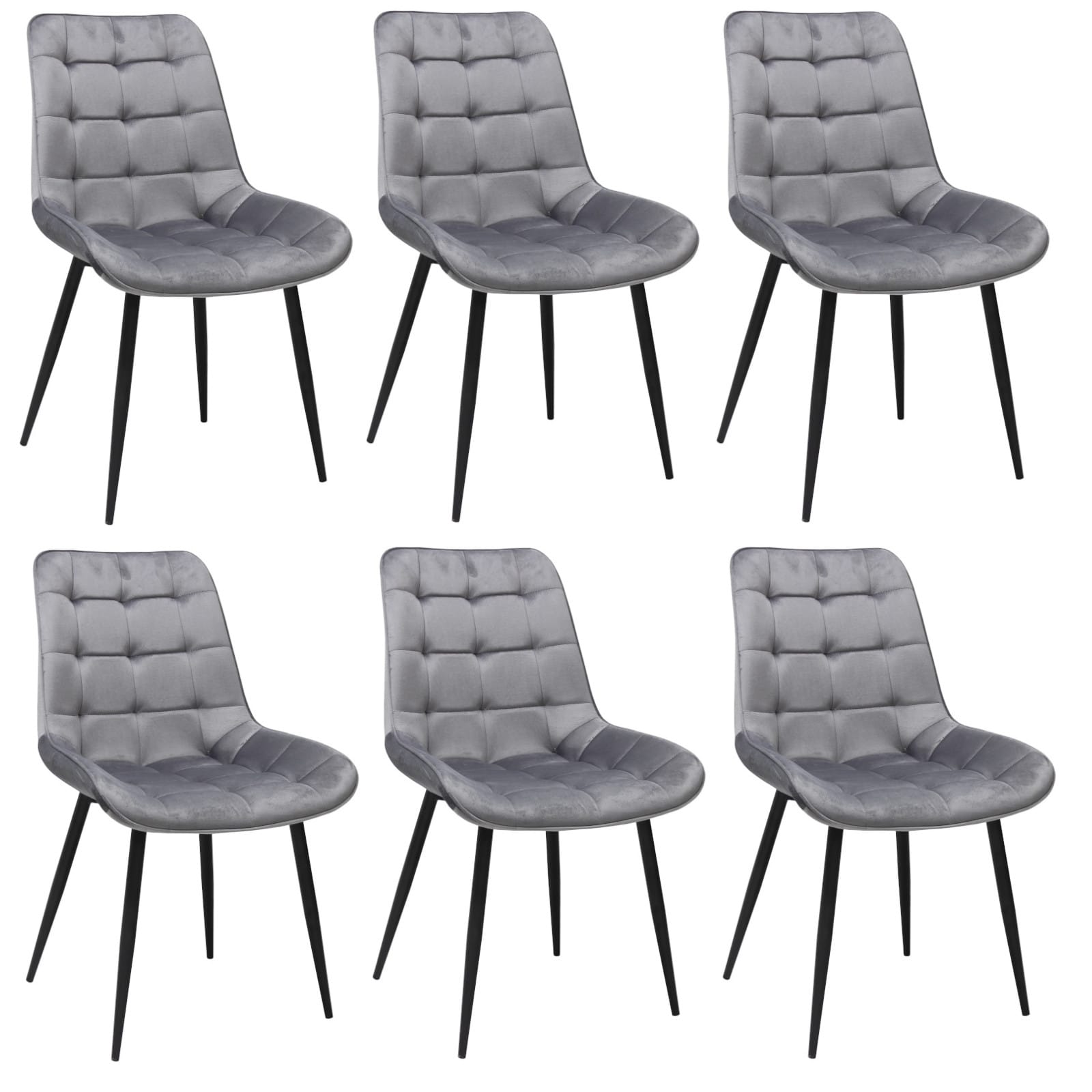 Set mit 6 Stühlen Onix