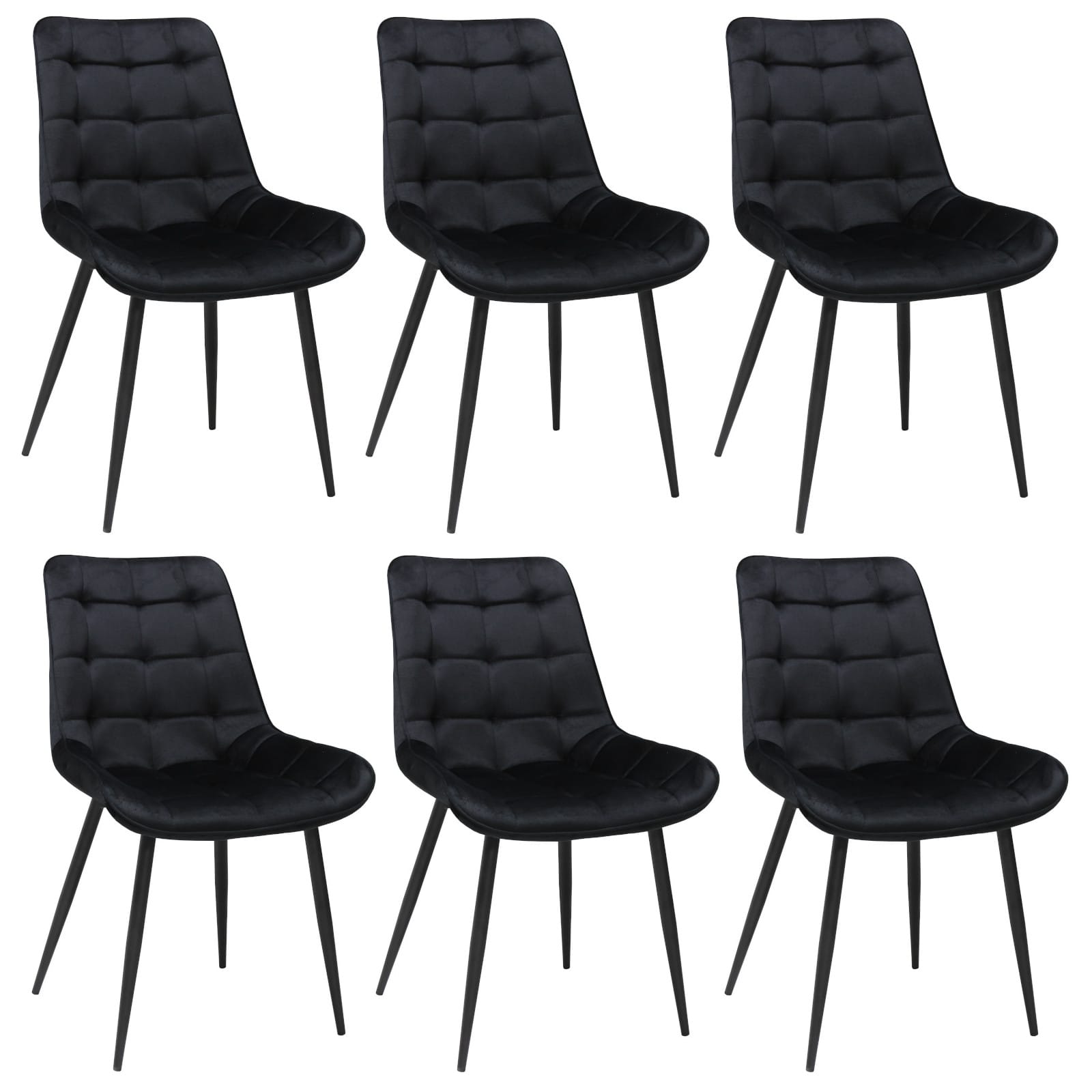Set mit 6 Stühlen Onix