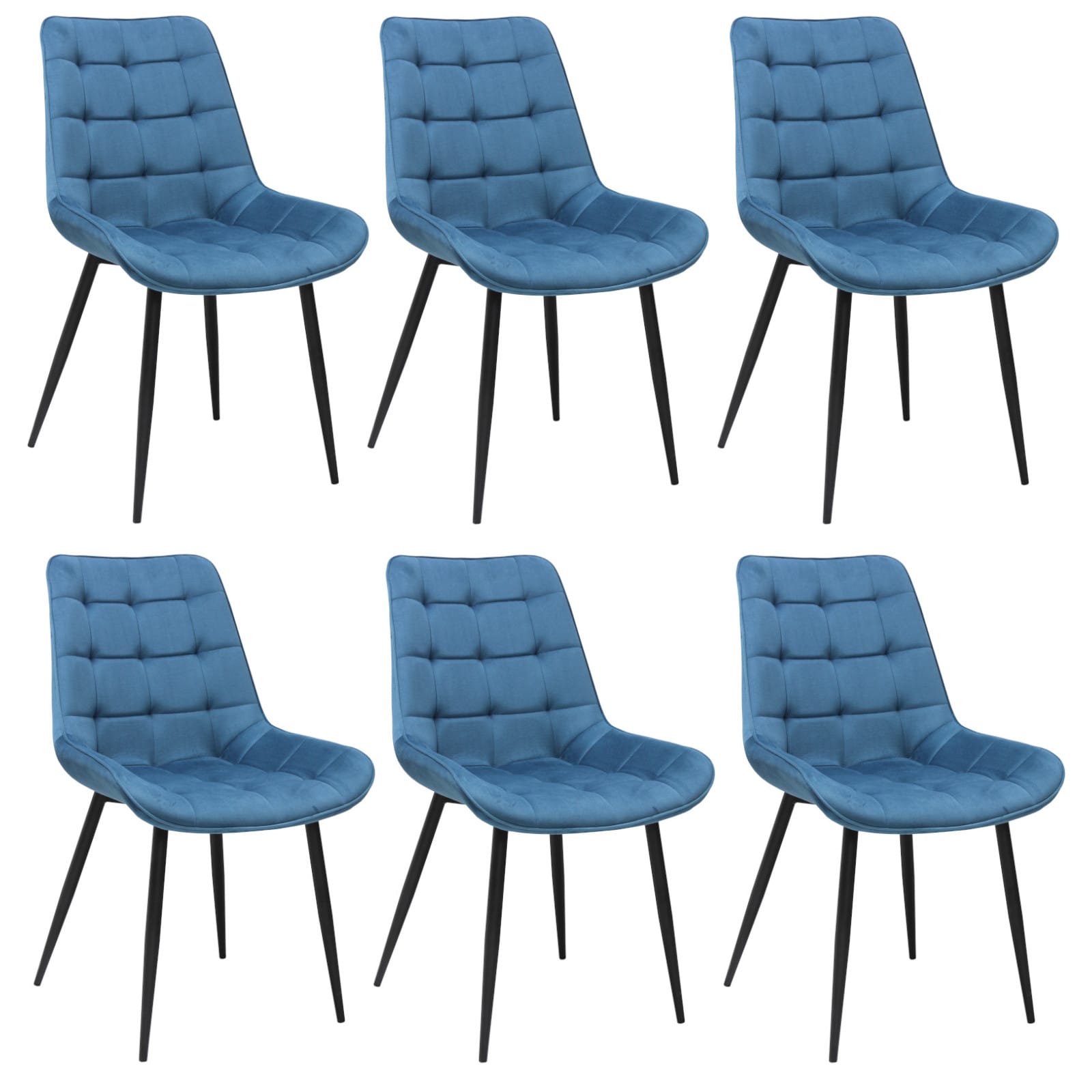 Set mit 6 Stühlen Onix