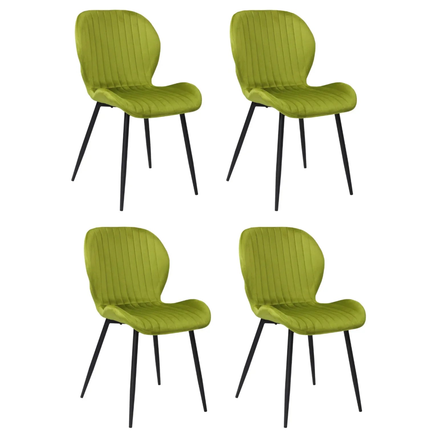 Set mit 4 Estera Stühlen