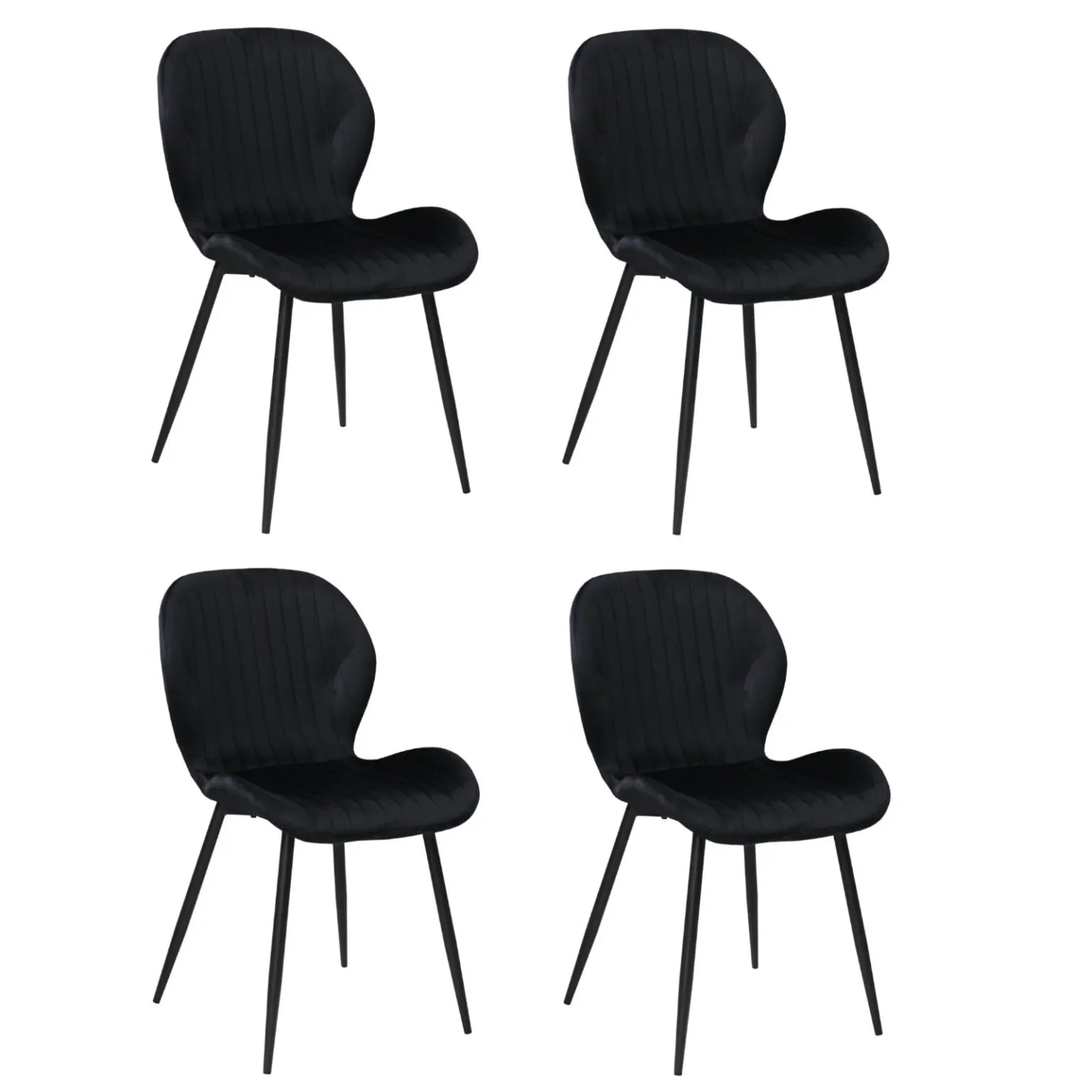Set mit 4 Estera Stühlen