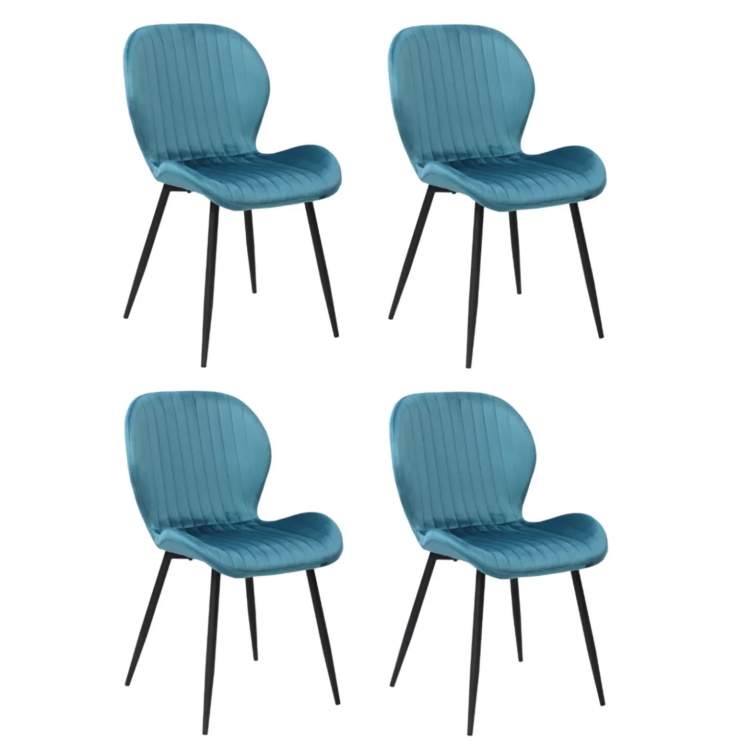 Set mit 4 Estera Stühlen