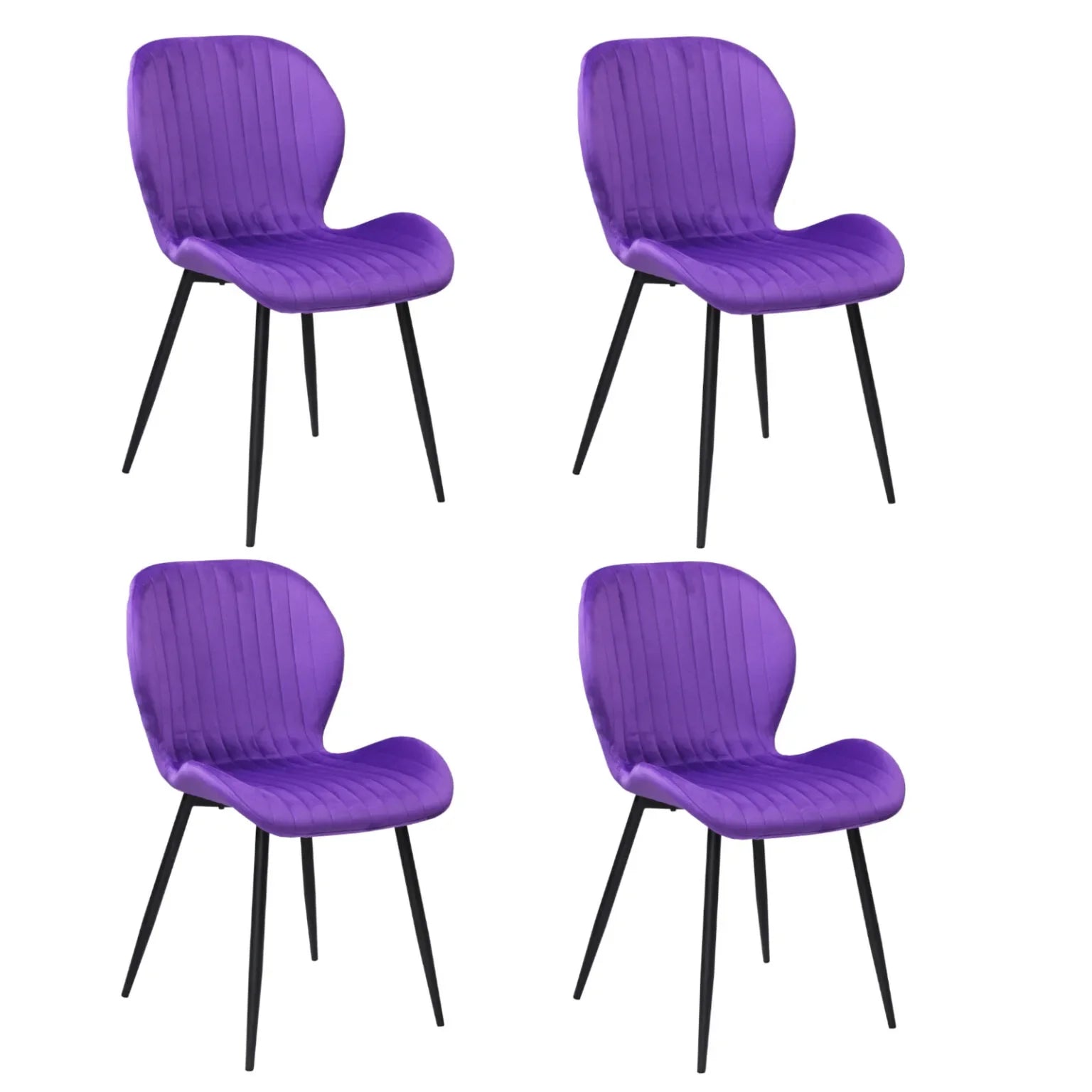 Set mit 4 Estera Stühlen