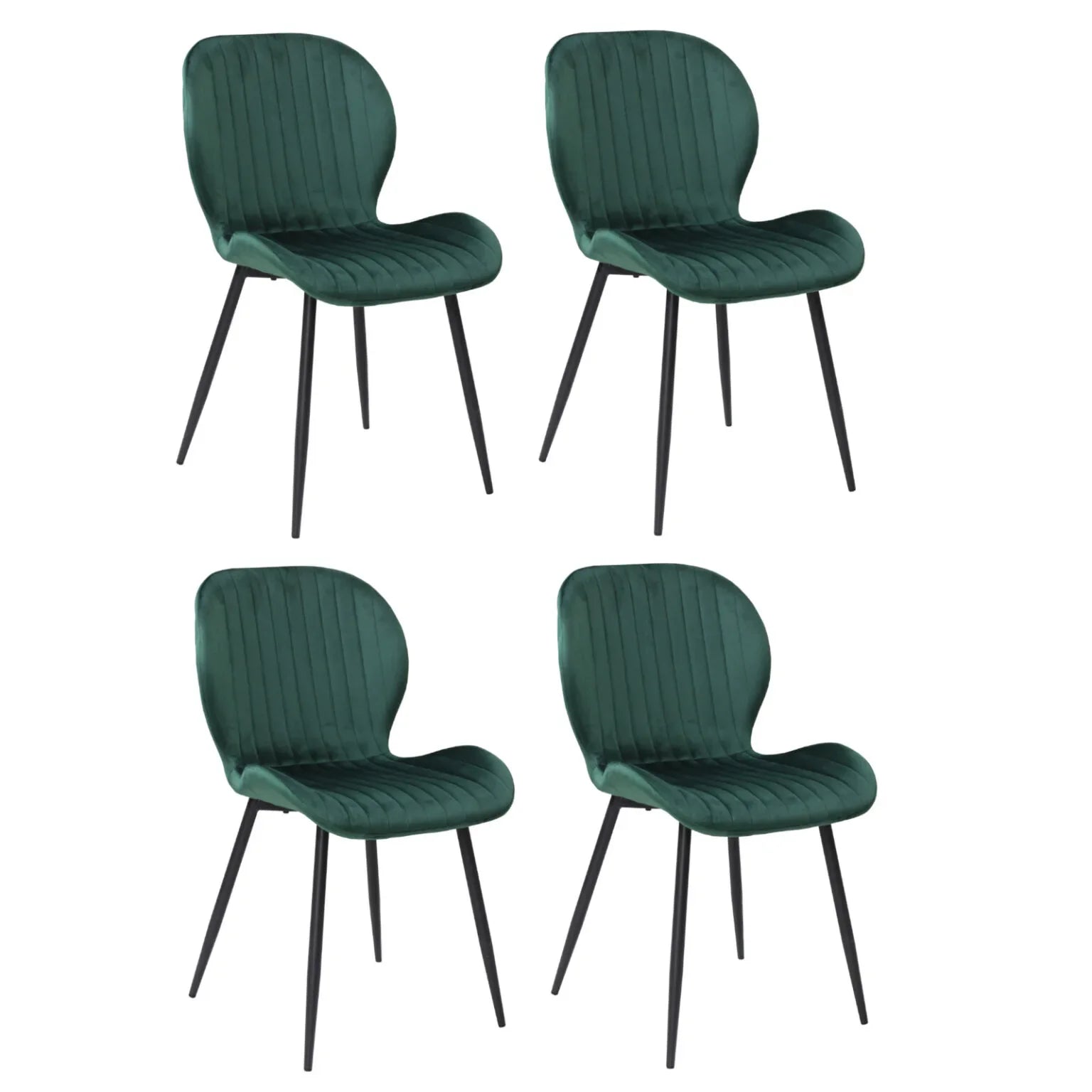 Set mit 4 Estera Stühlen