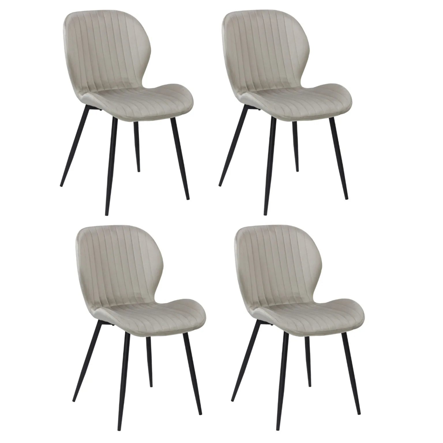 Set mit 4 Estera Stühlen