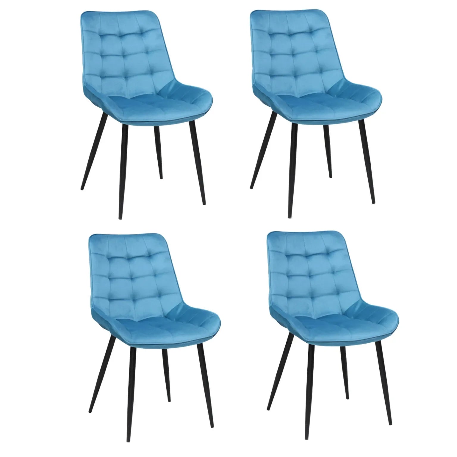 Set mit 4 Stühlen Onix