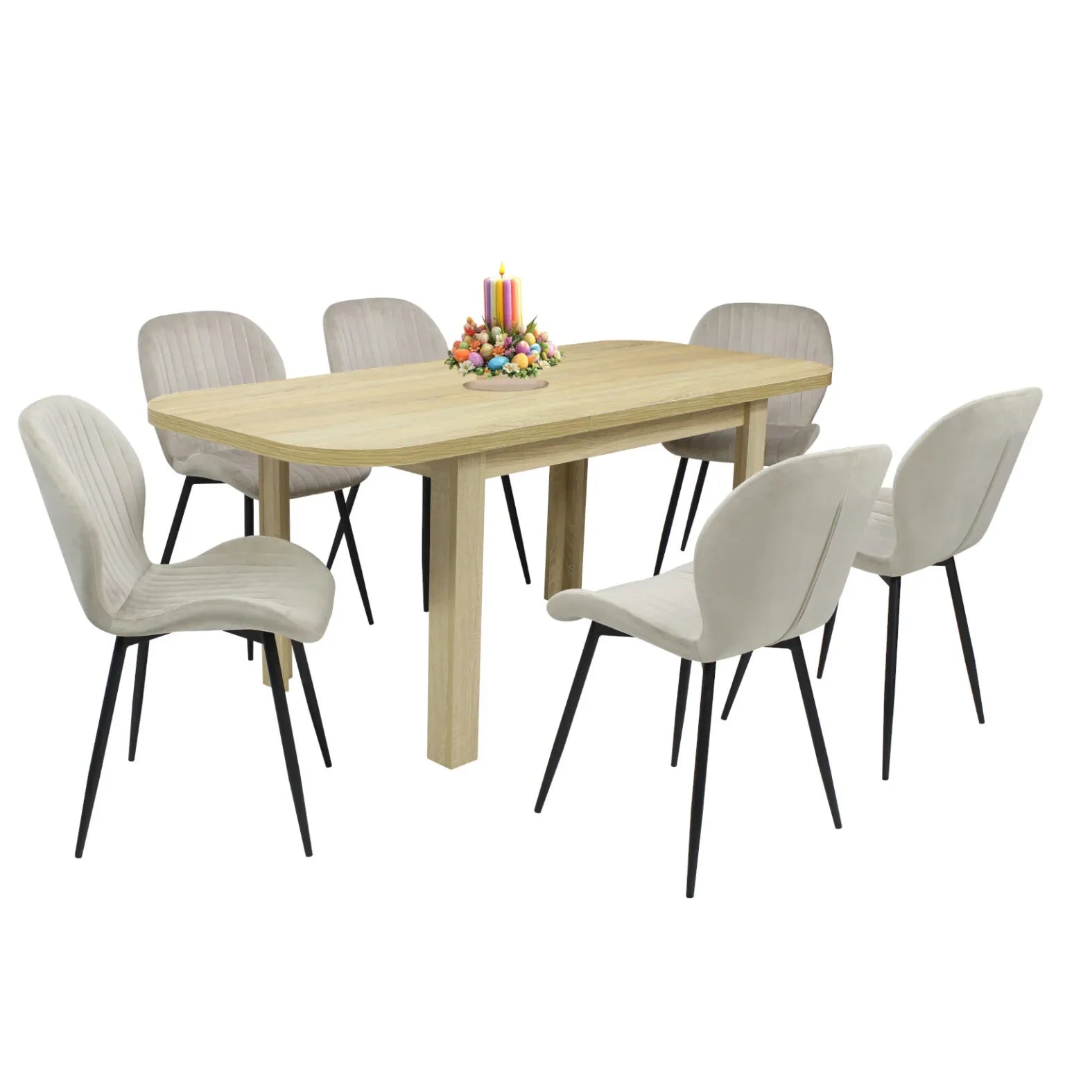 Tisch Roma mit Stuhl Estera