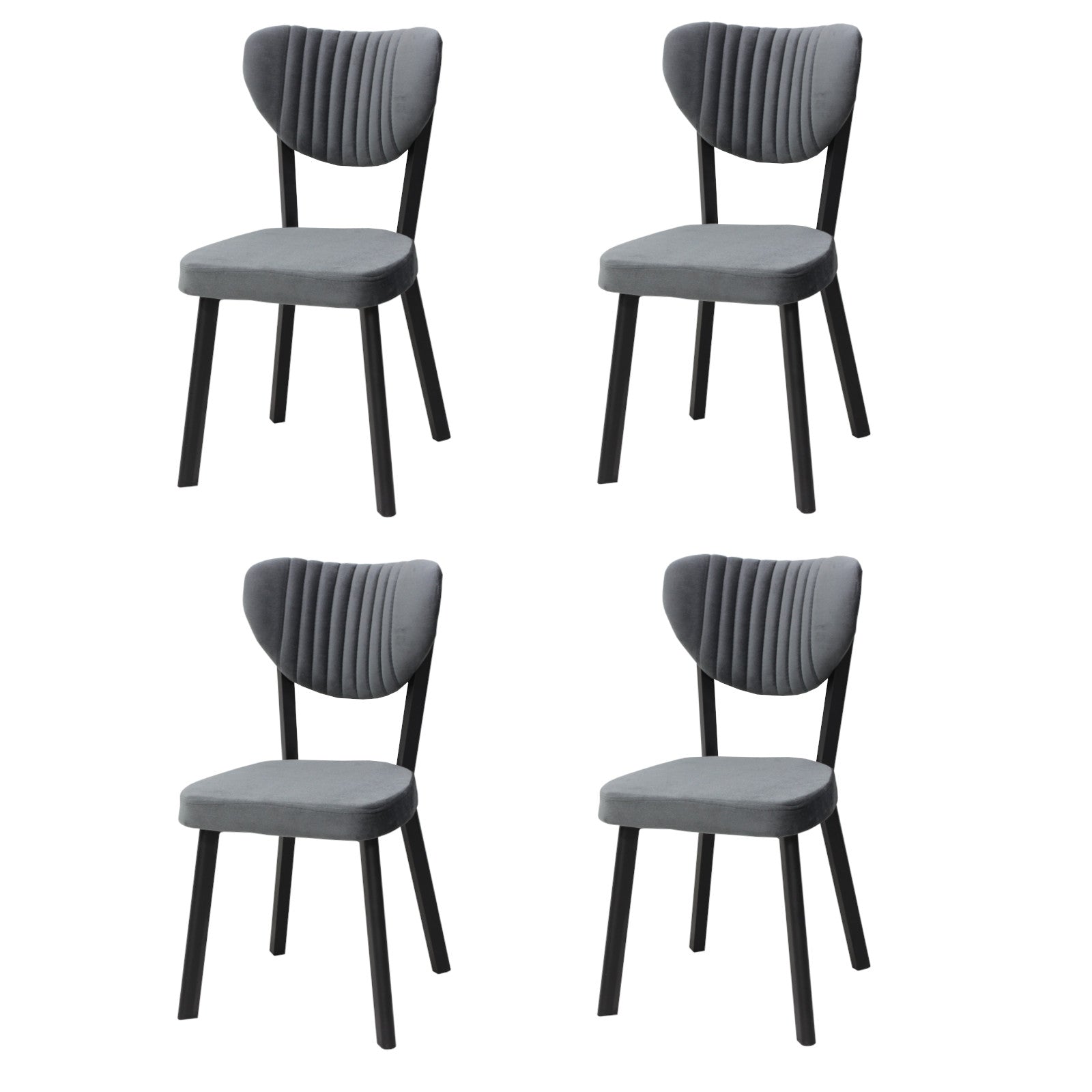 Set mit 4 Stühlen Elite