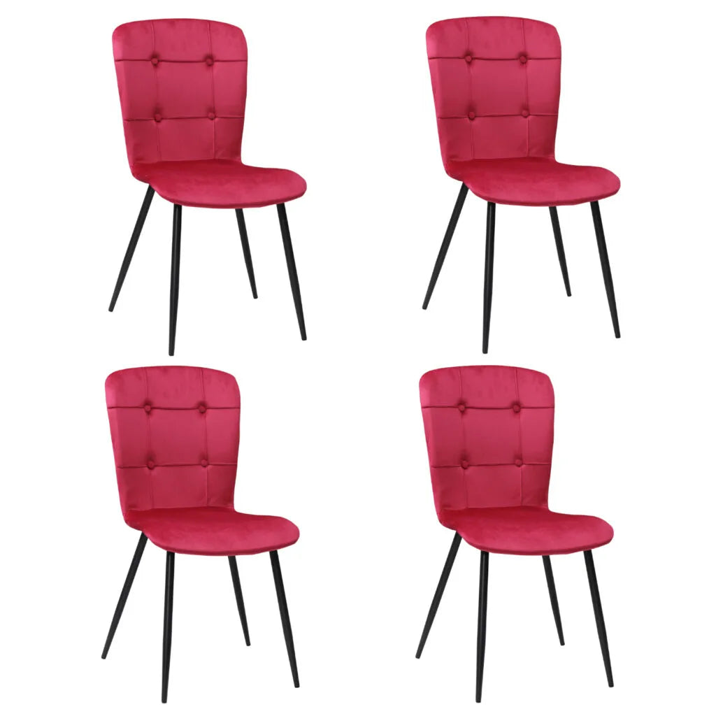 Set mit 4 Luca Stühlen